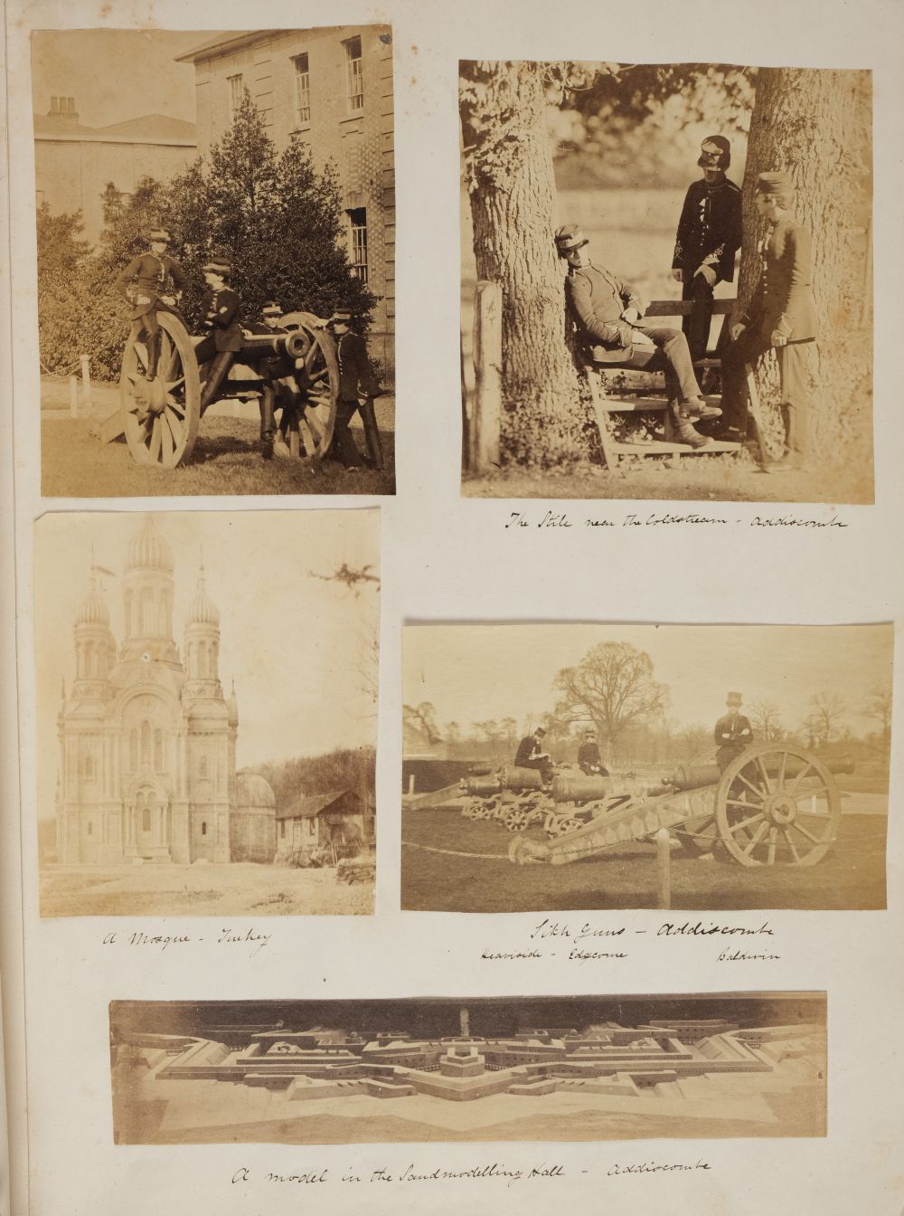 * Military Album. An album of 71 photographs, possibly some by Aaron Edwin Penley - Image 10 of 48