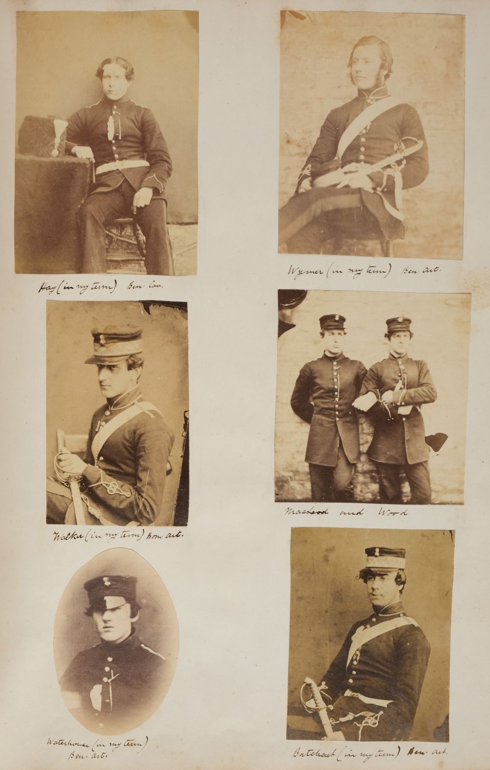 * Military Album. An album of 71 photographs, possibly some by Aaron Edwin Penley - Image 25 of 48