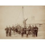 * Firemen. A collection of approximately 60 photographs of firemen, c. 1860s/1880s