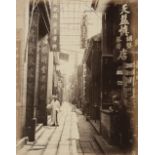 * Thomson (John, 1837-1921). A Street [Physic Street] in Canton, c. 1869, albumen print
