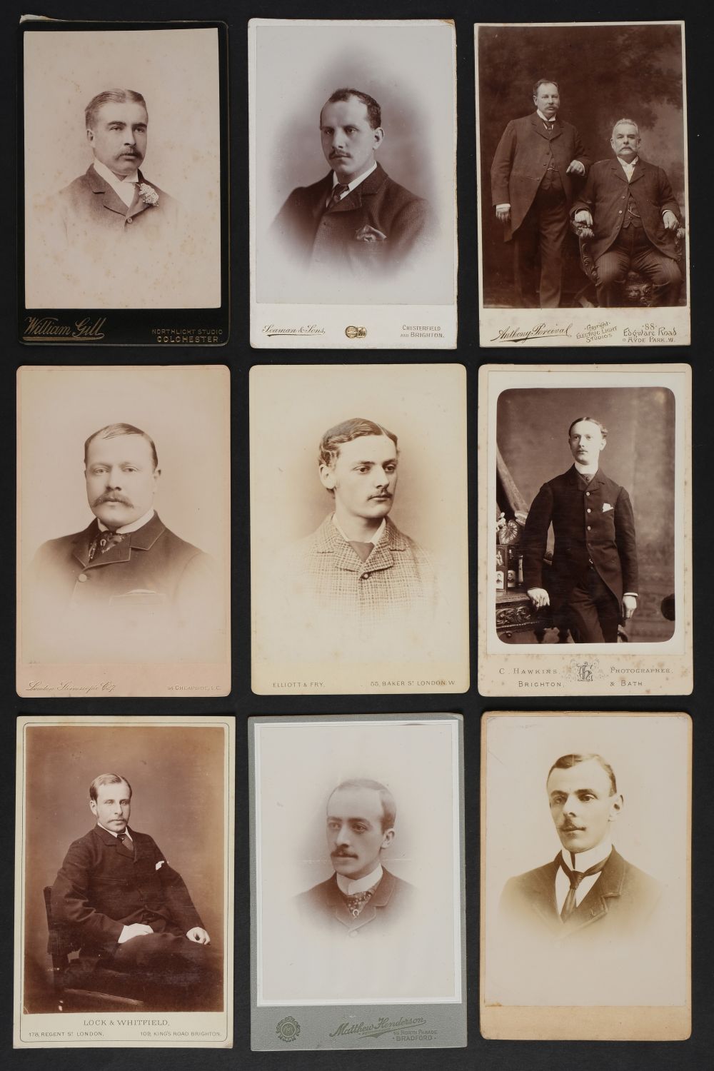 * Cartes de visite. A large collection of approximately 750 cartes de visite, c. 1860s/1880s - Image 4 of 8