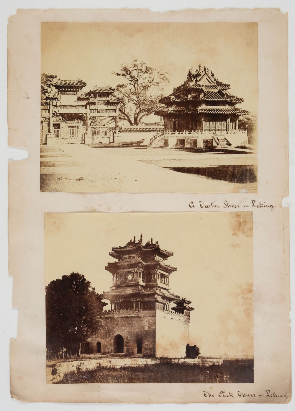 * Beato (Felice, 1832-1909). A group of 4 albumen prints, 1860 - Image 2 of 2
