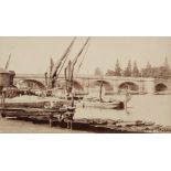 River Thames. An album of 39 mounted albumen print views between Oxford and Richmond, c. 1890