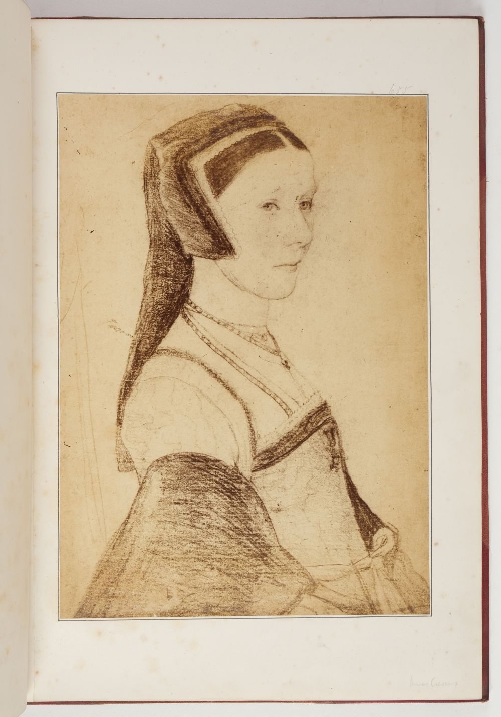 Fenton (Roger, 1819-1869). Album of 37 mounted albumen prints of portrait drawings, c. late 1850s - Image 4 of 39