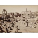 * Italy. A large and mixed group of approximately 70 albumen prints of Italy, c. 1870s/1880s