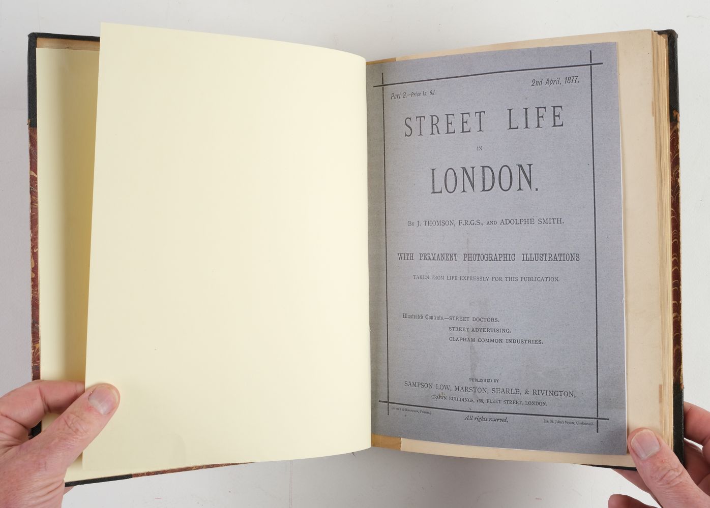 Thomson, John & Smith, Adolphe. Street Life in London, [1878], 37 mounted Woodburytypes on 36 - Image 10 of 25