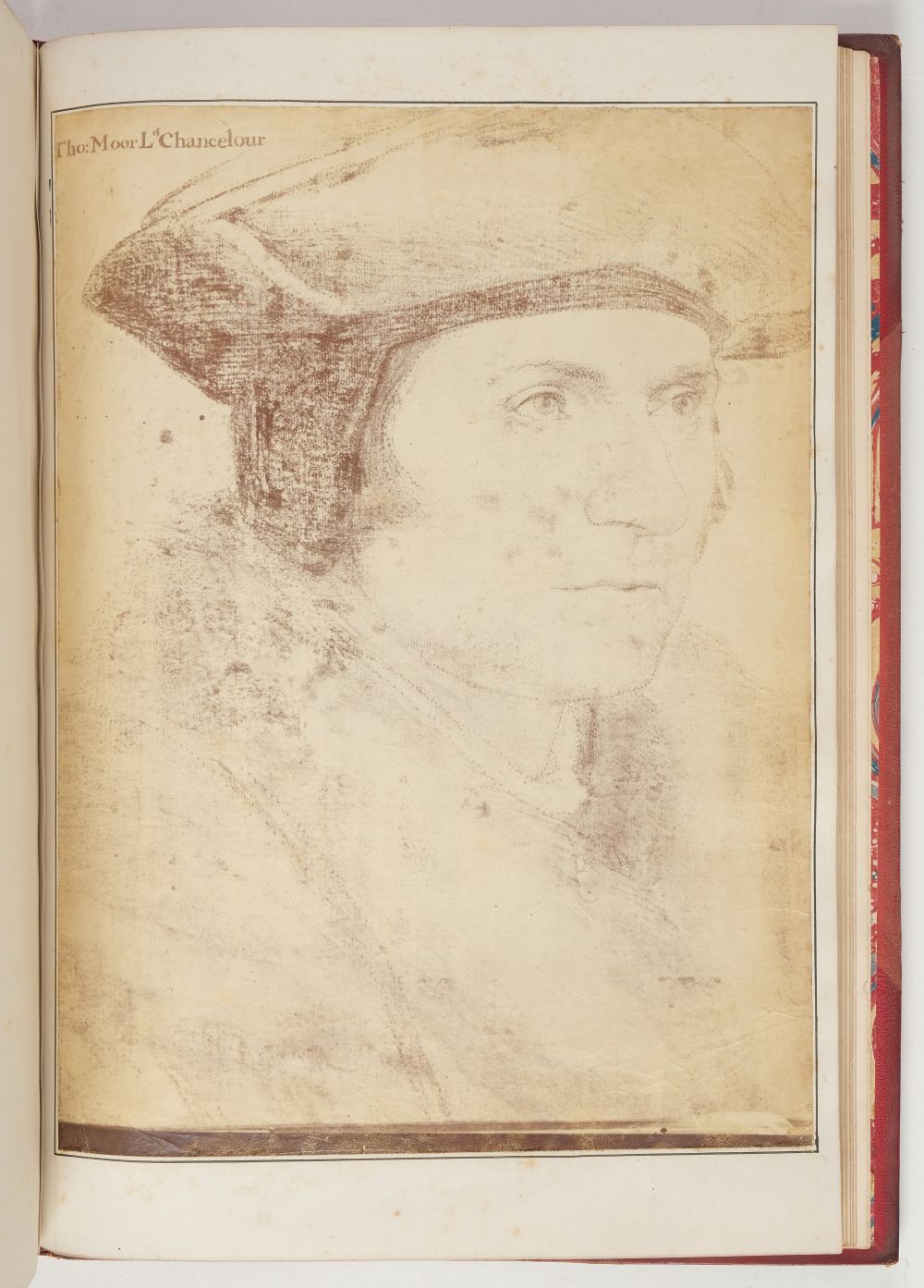 Fenton (Roger, 1819-1869). Album of 37 mounted albumen prints of portrait drawings, c. late 1850s - Image 37 of 39