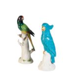 MEISSEN FIGURE OF A PARROT