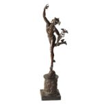 AFTER JEAN DE BOULOGNE, CALLED GIAMBOLOGNA (1529 - 1608), A CONTINENTAL PATINATED BRONZE MODEL