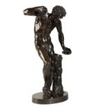 ISAAK DUCHEMIN, (FRENCH, FL. MID 19TH CENTURY) AND AFTER THE ANTIQUE, A PATINATED BRONZE MODEL