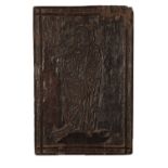 ANTIQUE WOODBLOCK PRINTING TABLET