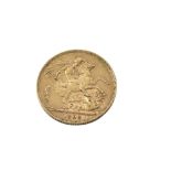 1898 GOLD SOVEREIGN 22ct Gold. 7.99g