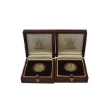 TWO 1994 BRITANNIA GOLD PROOF £10 COINS