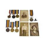 COLLECTION OF GREAT WAR MEDALS