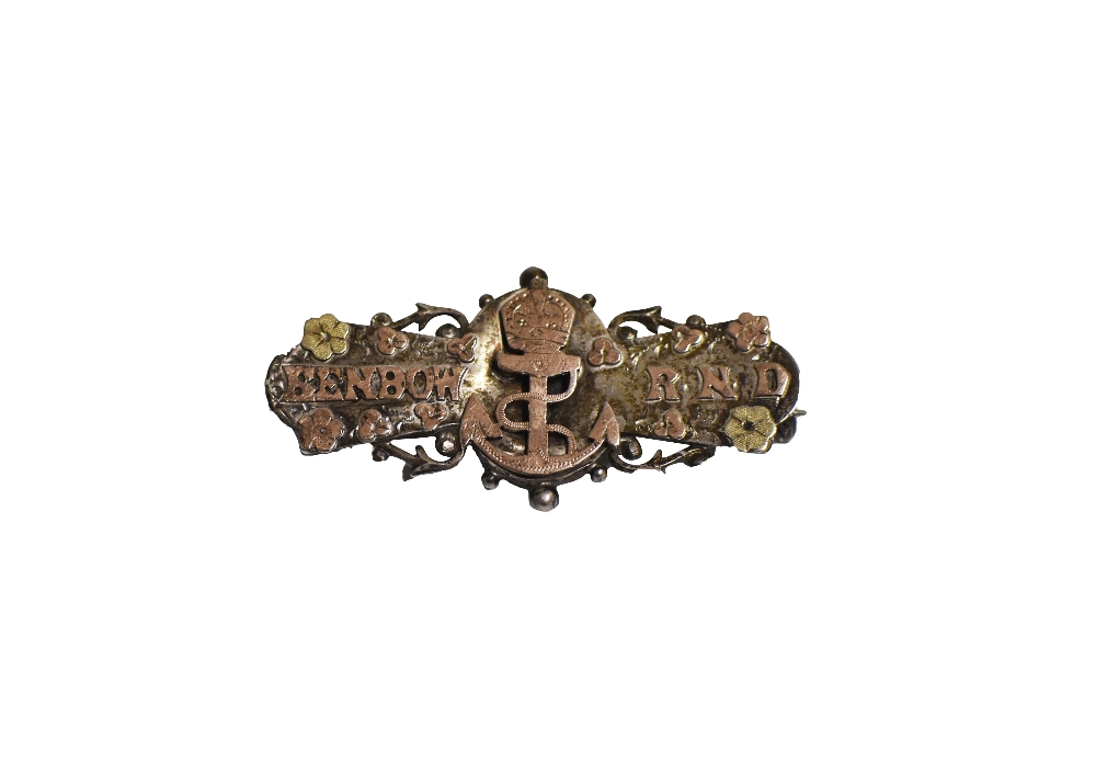 BENBOW RND SWEETHEART BROOCH - Image 2 of 2