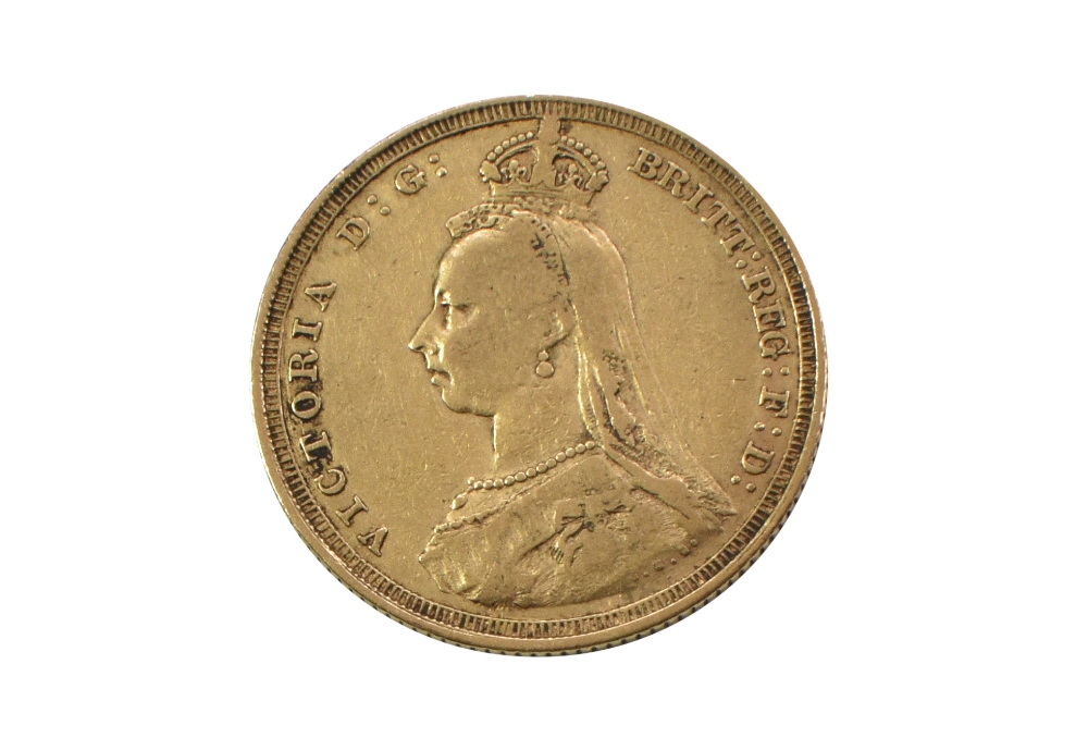 1887 GOLD SOVEREIGN 22ct Gold. 7.98g - Image 3 of 4