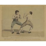 BOXING INTEREST: JOSEPEH GROZER (1755-1799) AFTER CHARLES RUEBEN RYLEY (1752-1798)