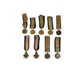 COLLECTION OF GREAT WAR MEDALS