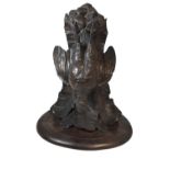 BLACK FOREST CARVED WALL BRACKET