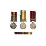 CAMPAIGN GROUP TO THREE TO PRIVATE FOSTER DEVON REGT 1854 IGS