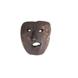INUIT WOOD MASK, 19th century or earlier