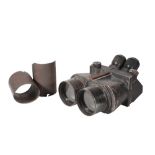 PAIR OF GERMAN MILITARY FIELD BINOCULARS