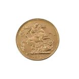 1904 GOLD SOVEREIGN 22ct Gold. 8g