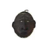 PAPUA NEW GUINEA CLAY BAKED ANCESTOR MASK