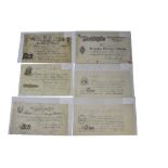 COLLECTION OF CHEQUES