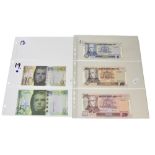 COLLECTION OF BANK OF SCOTLAND NOTES