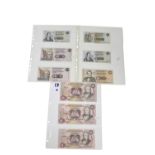 COLLECTION OF BANK OF SCOTLAND NOTES