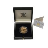 1995 50TH ANNIVERSARY WW2 ROYAL MINT GOLD TWO POUND COIN 22ct Gold. 15.98g