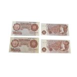 A COLLECTION OF 1960'S 10 SHILLING NOTES