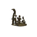 ASHANTI/AKAN GROUP OF FOUR SMALL FIGURES