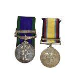 CAMPAIGN PAIR TO GUARDSMAN KELL COLDSTREAM GUARDS