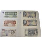 COLLECTION OF BANK OF ENGLAND NOTES