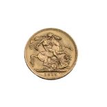 GEORGE V 1915 GOLD SOVEREIGN (c.7.97grams)