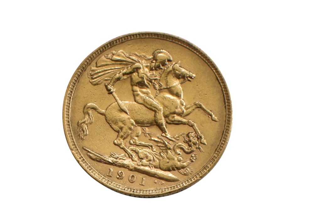 1901 VICTORIAN SOVEREIGN - Image 2 of 4