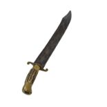 LARGE BOWIE KNIFE, late 19th century