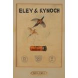 ELEY & KYNOCH: A PAIR OF ORIGINAL ADVERTISING WORKS