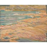 •VLADIMIR POLUNIN (1880-1957) Coastal scene