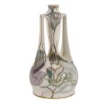 ROZENBURG: A DEN HAAG EGG-SHELL PORCELAIN TWO-HANDLED VASE