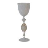 VENETIAN OPALESCENT GLASS GOBLET