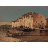 •BERTRAM NICHOLLS (1893-1974) 'Fishing Quarter, Martigues'