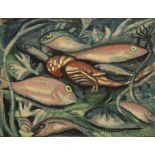 •VLADIMIR POLUNIN (1880-1957) Fish and shellfish under the sea