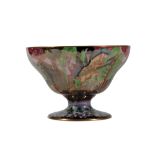 DAISY MAKEIG-JONES FOR WEDGWOOD: A "FAIRYLAND LUSTRE" MELBA CENTRE FOOTED BOWL