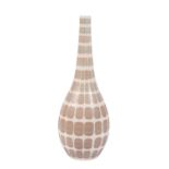 •ALFRED READ FOR POOLE POTTERY: A CONTEMPORARY "FREEFORM" BOTTLE VASE