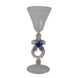 VENETIAN GLASS GOBLET