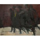 •PAUL MILLICHIP (b. 1929) Figures in procession