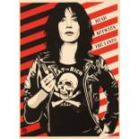 SHEPARD FAIREY (b. 1970) 'Eat The Rich (Patti Smith)'